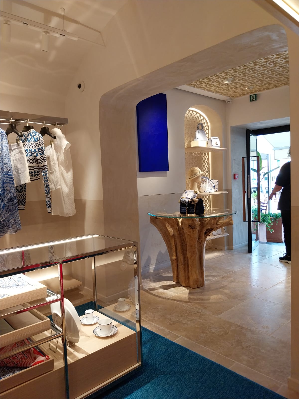 showroom Louis Vuitton Portofino e Taormina